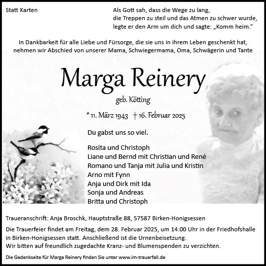 Margret Reinery