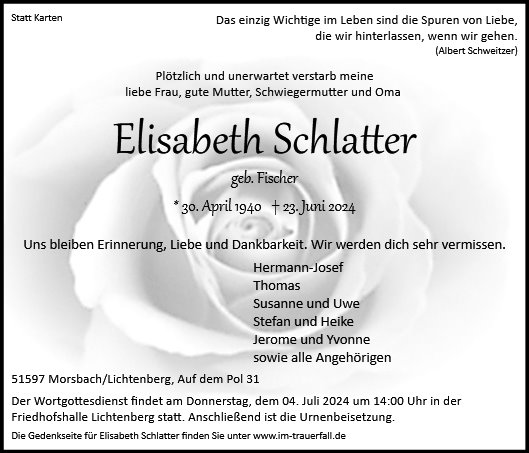 Elisabeth Schlatter