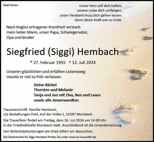 Siegfried Hembach