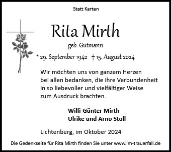 Rita Mirth