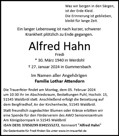 Alfred Hahn