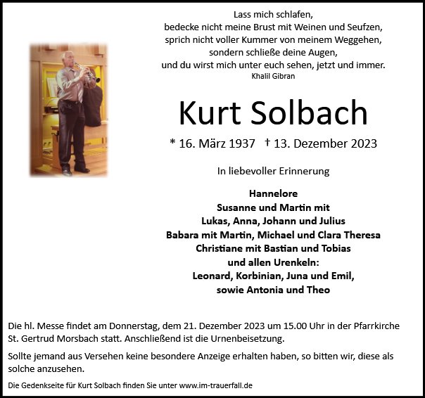 Kurt Solbach