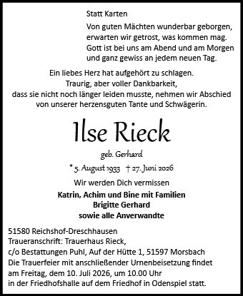 Ilse Rieck