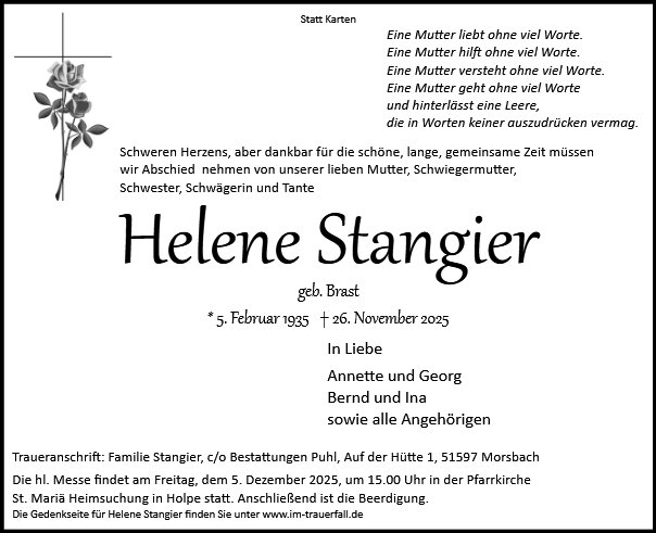 Helene Stangier