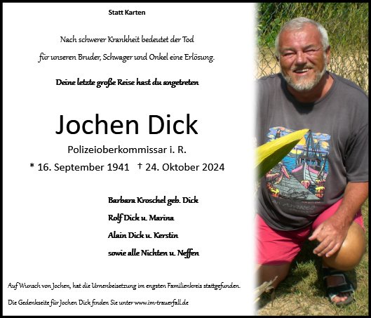 Jochen Dick