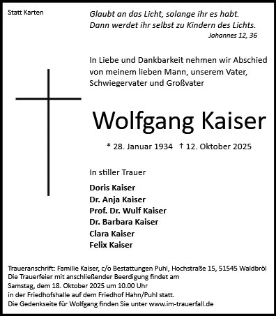 Wolfgang Kaiser