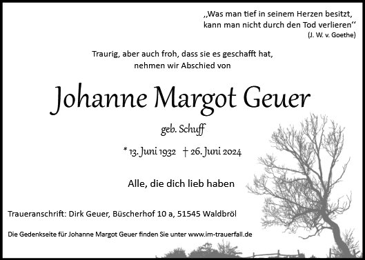 Margot Geuer