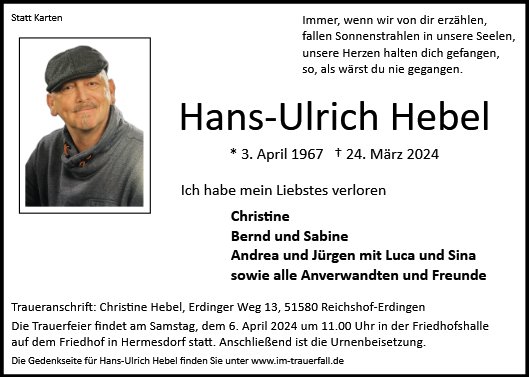 Hans-Ulrich Hebel