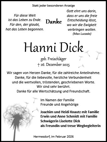 Hanni Dick