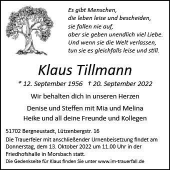 Klaus Tillmann