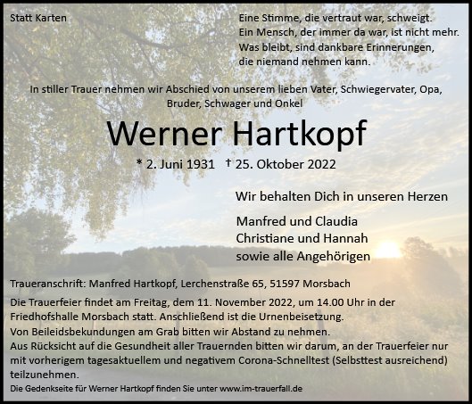 Werner Hartkopf