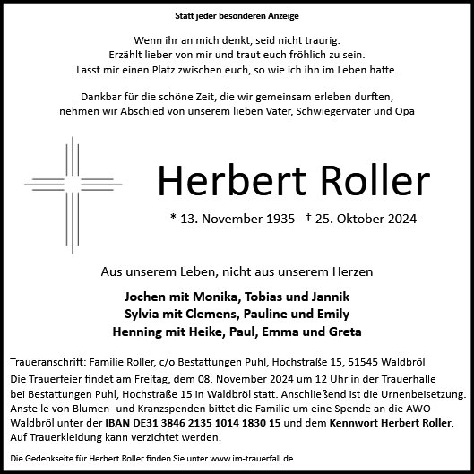 Herbert Roller