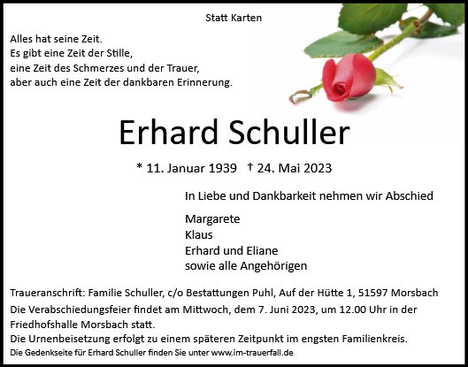 Erhard Schuller