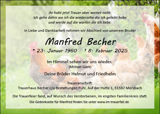 Manfred Becher