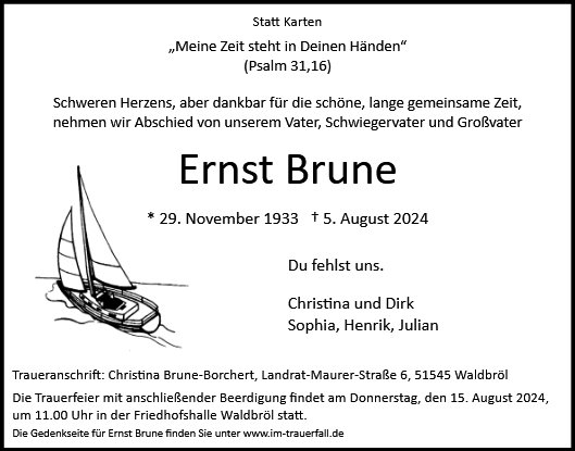 Ernst Brune