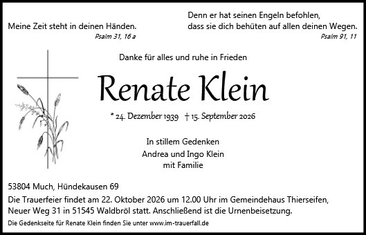 Renate Klein