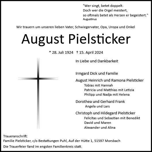 August Pielsticker
