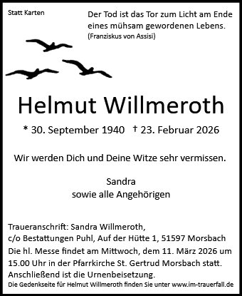 Helmut Willmeroth