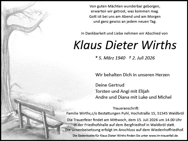 Klaus Dieter Wirths