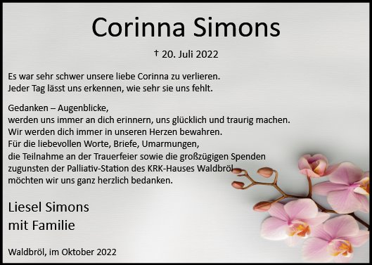 Corinna Simons