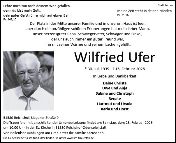 Wilfried Ufer