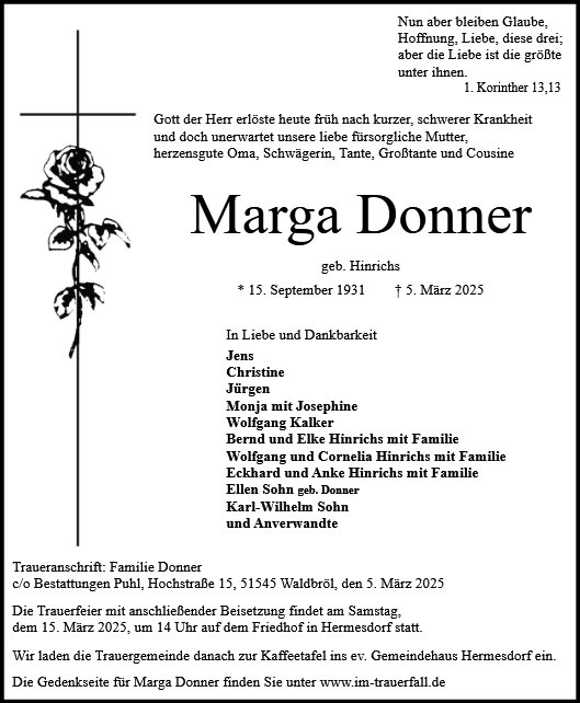 Marga Donner