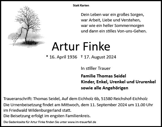 Arthur Finke