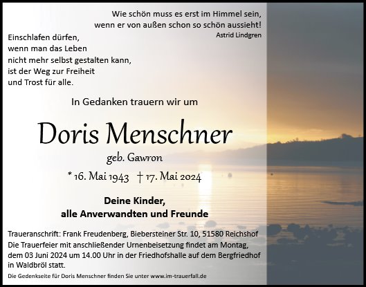 Doris Menschner