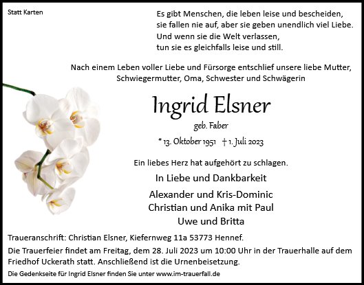 Ingrid Elsner