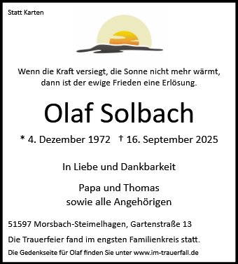 Olaf Solbach