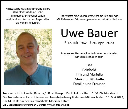 Uwe Bauer