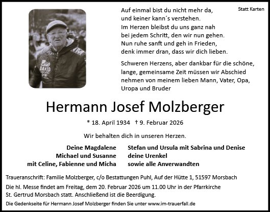 Hermann Josef Molzberger