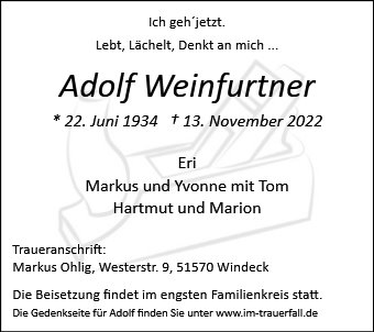 Adolf Weinfurtner