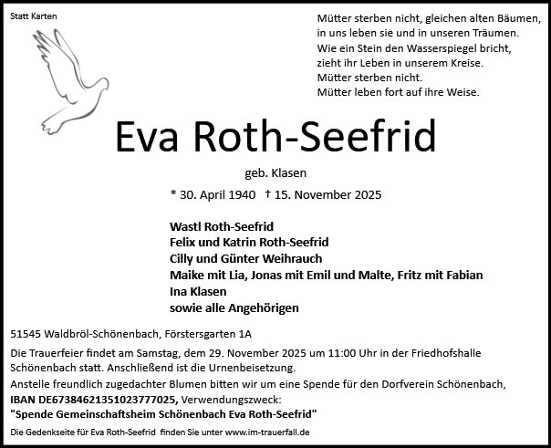 Eva Charlotte Roth-Seefrid
