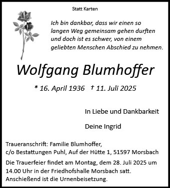 Wolfgang Blumhoffer