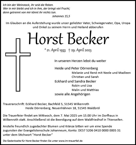 Horst Becker