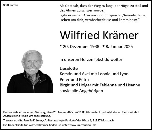 Wilfried Krämer