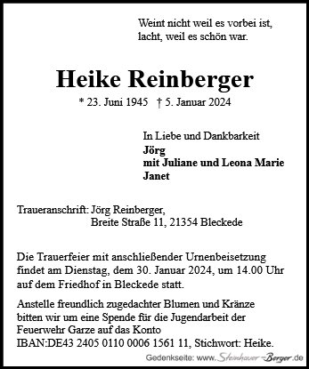 Heike Reinberger