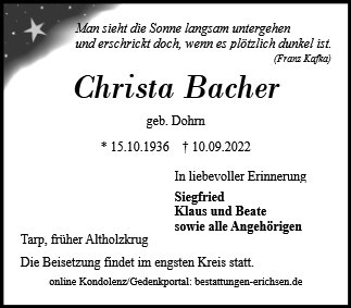 Christa Bacher