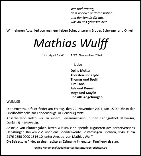 Mathias Wulff