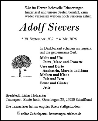 Adolf Sievers