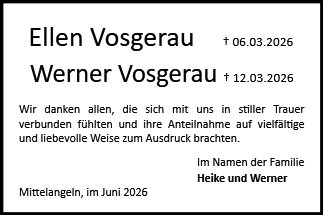 Werner Vosgerau