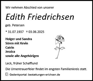 Edith Friedrichsen
