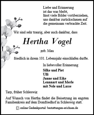 Hertha Vogel