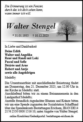 Walter Stengel