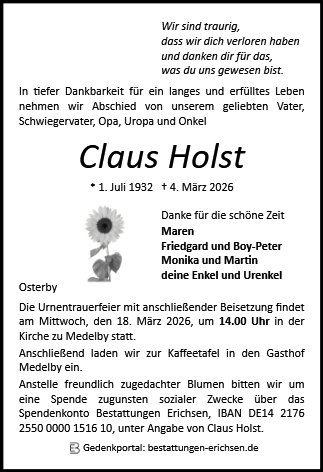 Claus Friedrich Holst