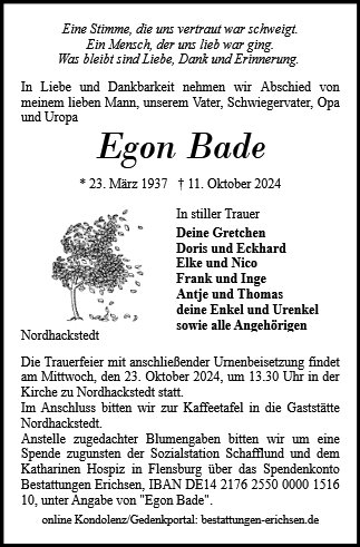 Egon Bade