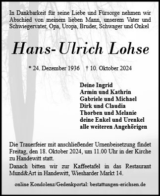 Hans-Ulrich Lohse