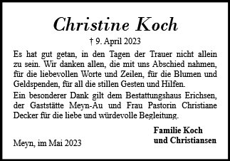 Christine Koch