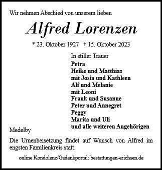 Alfred Gerhard Lorenzen